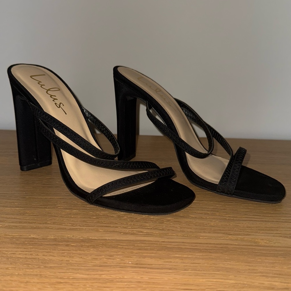 Black heels